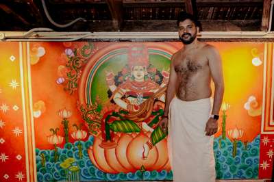 mural painting
#kerala mural painting 
#painting
#WallPainting 
#hindu