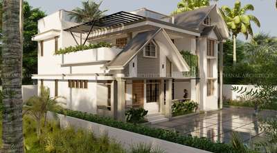 Residence Project 
@Kureepuzha, Kollam

#Kollam #3Ddesigner #residencedesignkerala  #exterior3D #exteriordesigns #colonialarchitecture #colonialstyle #Designs #architecturedesigns #keralahomeplans  #keralagallery #kerala #terrace  #SlopingRoofHouse #columndesign #gardendesign #LandscapeIdeas