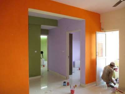 Asian paints work in dwarka  #TexturePainting  #WallPainting  #paints