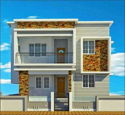 front house elevation #Delhi_Dwarka_Sector_6 #delhi_house_design