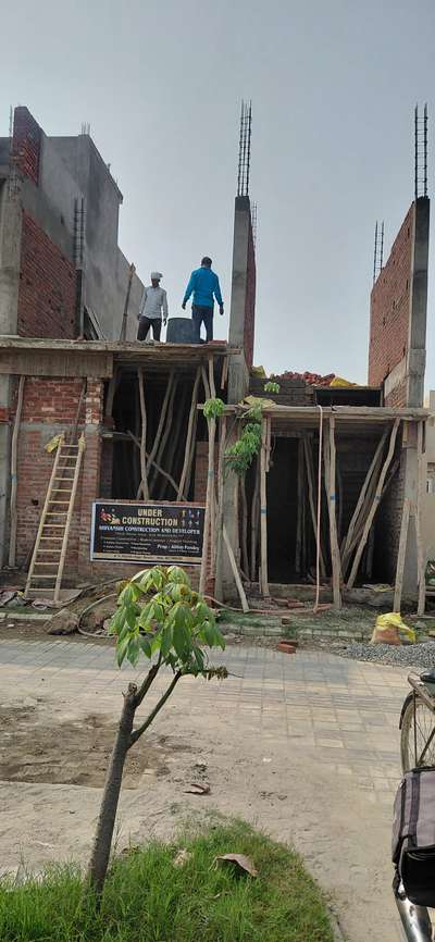 under construction project in eldico city bareilly  #construction  #renovation  #moduler kitchen  #waterproofing treatment