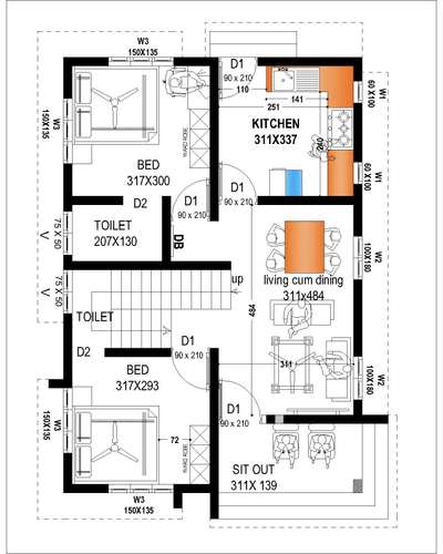 #ContemporaryDesign
#Low budget homes