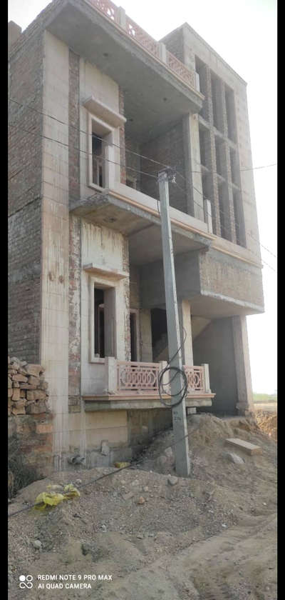 Complete elevation work size 25x50 at Rohat Garh pali