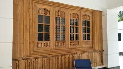 Teak wood Windows models, Marasala interiors