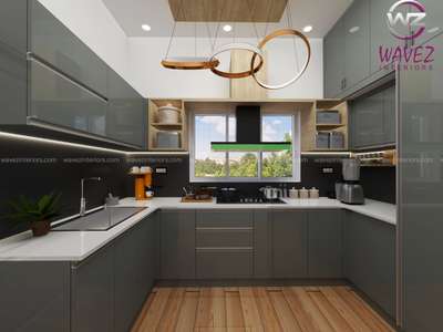 wavez interiors, #modular kitchen,   #WardrobeDesigns  #BedroomDesigns