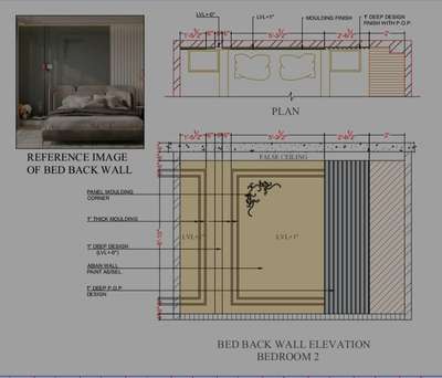 working drawing of bedroom 

contact me for design & construction work with material

 #Delhihome #workingdrawing 
#MasterBedroom