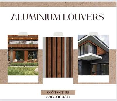 Interior and exterior products available in wholesale prices  

Our Product details 

ACP Louvers 
Metal exterior wall cladding
HPL High pressure laminate
ACL Aluminum composite louvers 
Solid aluminium louvers
WPC louvers
Wall FINs 
ACP Aluminium Composite Panel
Shed fabrication 

For more details kindly contact us on
8860000210

Regards
Avenue Facade

#elevation #design #interiordesign #exteriordesign #installation #avenuefacade #architecture #elevationdesign #homedecor #facade #homedesign