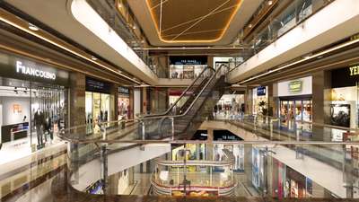 Interior view of Shanthinath ampire mall, bikaner