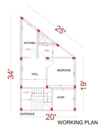 Range House... working plan
contact me..9589297475 #FloorPlans  #2d  #2DPlans  #3DPlans  #working  #WoodenWindows  #HouseDesigns  #houseplan