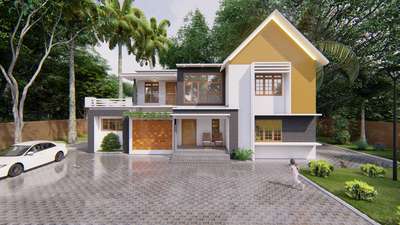 Mr Vineesh residence

Option 1
#homeexteriordesign #homestyling #3ddesign #designsoftheday #civilengineerblog #architecturedesign #contemporary #slopedroofhouse #houseofkerala #enteveedu #veed #swargabhavanam