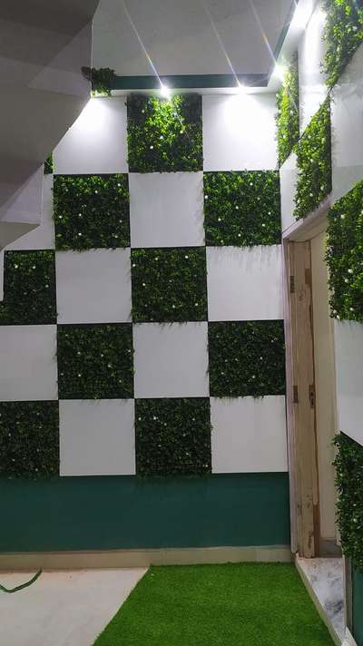 artikal grass wall # #HouseDesigns  #super  #looking  #WallDesigns