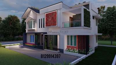 1800sqft Residential Building 

 #35LakhHouse 
#3dplan
 #3DWallPaper 
 #BalconyLighting 
 #lightingdesign