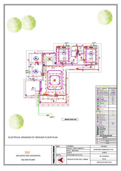 #ElectricalDesigns 
#electricalwork 
#electricaldrawing
#residential
#mep
#homesweethome🏡💕 
#beautifulhomedesigns 
.
.
.
.
.
.
.
.
.
.
.
.
client: Mr. Saneesh
Area : 3000 sqft