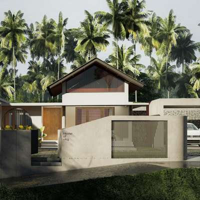 House of Joy
Client - Mr. Joy
Site location - Thodupuzha, Idukki, Kerala 
Site area - 18 Cents
Built up area - 2,100 Sqft

A haven of tranquility, this tropical residence seamlessly blends indoor and outdoor spaces, inviting the beauty of nature to the interior of the house. Experience the essence of tropical home in this exotic getaway, featuring lavish amenities, and lush gardens. This home is a true tropical gem and it showcases vibrant colors, natural materials, and an effortless blend of relaxation and adventure. Moreover, this home is a perfect balance of comfort, style, and connection to nature.
#HouseDesigns #house_planning #LandscapeDesign #InteriorDesign #projectmanagement