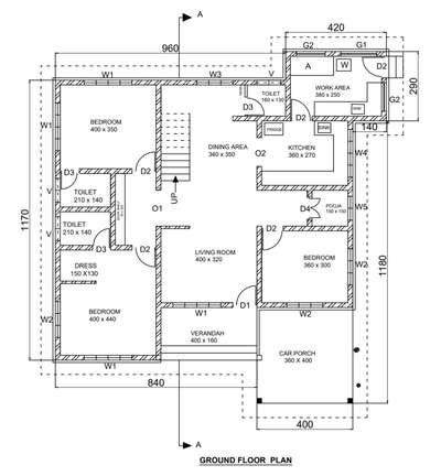 #plan3bhk #1800sqftHouse