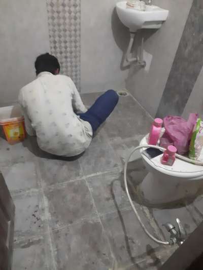 opoxi grauting work for bathroom