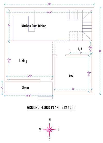 1100 sqft 2BHK plan
19 Lakh
9895134887