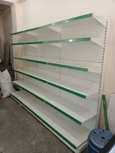 wall display racks 7'×3'×15" base