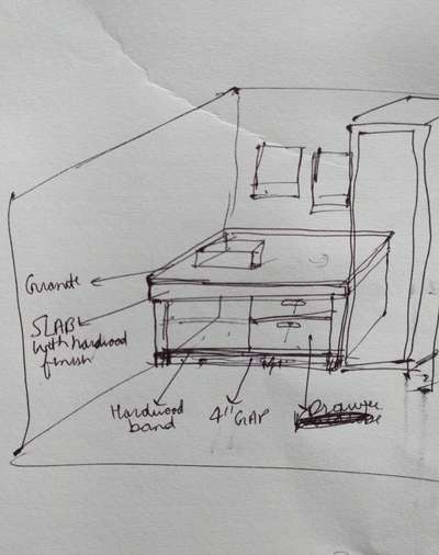 Washing basin counter top.  #interriordesign #Carpenter