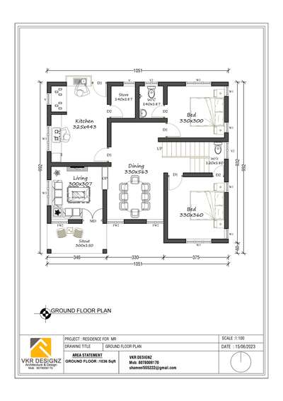 1100sqft Budget Home