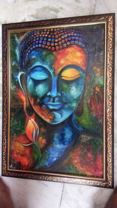 original hand made painting on Canvas.pepar and etc.call -9990106778