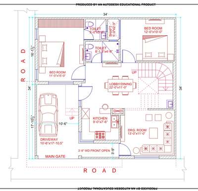 Naksha 34'-0" X 34'-0" ❤️
8077017254
 #housemap  #nakshadesign  #HouseDesigns  #nakshamaker  #nakshaconstruction  #SmallHouse  #naksha  #IndoorPlants  #FloorPlans  #2d_plans  #planning  #InteriorDesigner  #LUXURY_INTERIOR  #exteriordesigns  #extrior_design  #Architect  #architecturedesigns  #Architectural&Interior