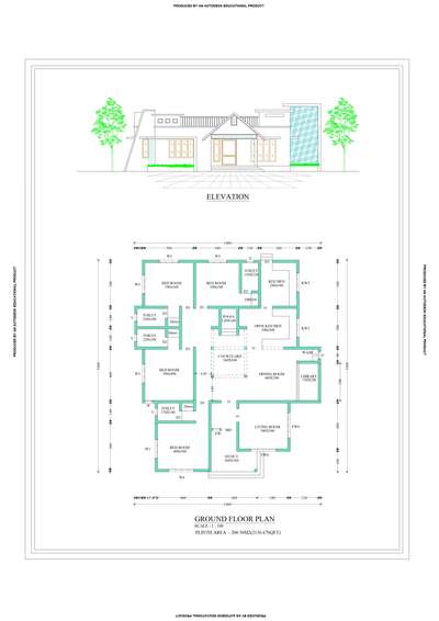 #floor plan#kerala#simple