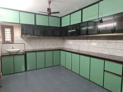 Modular Kitchen Work
Alluminium Work
Renovation
Painting 
 #ModularKitchen #modernhome #eanchakkal #Thiruvananthapuram #KitchenInterior #washbasinDesig #washareacounter