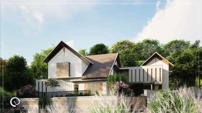 Proposed residence at panoor#architecture   #interiordesign  #mordenhome  #Landscape  #ContemporaryHouse  #indianarchitecture  #keralaarchitecture  #rendering  #designkerala  #archilovers  #kannurhomes  #architecturephotography  #archdaily  #customhomedesign  #HomeDecor  #luxuaryhomes   #villa  #vernaculararchitecture  #naturalmaterials  #keralahouse #mordernhouse #uniquehomes  #LandMark
