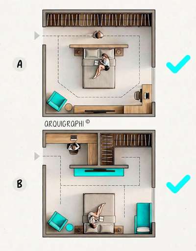 A or B it depends on .....??? #lowbudget  #budjethome  #InteriorDesigner