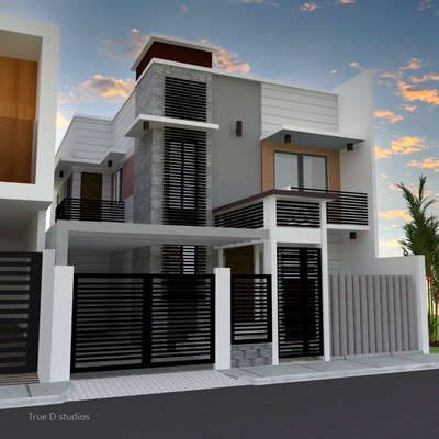 1800sqft residential building designed for pratidhi constructions Pathanamthitta.
 #modernhouses #Residencedesign #4BHKPlans