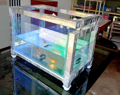 coffee table with aquarium5000/-