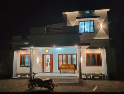 Asianpaints Beautiful home painting service completed site at Naduvil