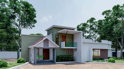 #exterior_Work  #architecturedesigns  #ElevationHome  #veedupani  #veeddesign  #SingleFloorHouse  #SmallHouse