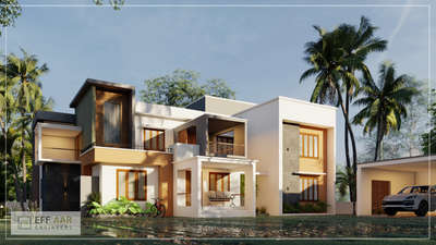 4150 sqft contemporary residential building.