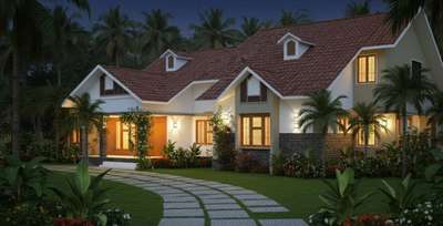 #slope roof elevation  
#3D modelling 
 # 3dsmax
 #vrayrender