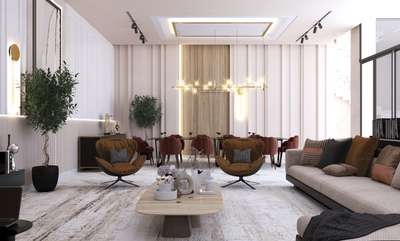 Just adding sparkles ✨ to the day.”
"•One space, endless gatherings.”

Dining | Living