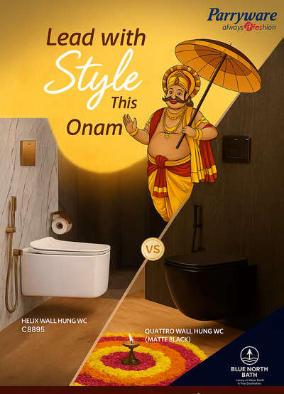 "ഓണത്തിന് വീടിന് പുതുമയും, bathroom-ന് style-ഉം 
White & Black wall-hung closets,
Trendy fittings, modern ambience…

കേരളത്തിൽ trend ചെയ്യുന്ന bathroom design-ുകൾ
ഇപ്പോൾ Blue North-ൽ തന്നെ!"

👉 "ഈ ഓണം, നിങ്ങളുടെ bathroom style upgrade ചെയ്യൂ. ബന്ധപ്പെടൂ Blue North-നെ."

#LuxuryBathroom #BlueNorthBath #KeralaInteriors #HomeDesignKerala #SanitarySolutions #TrendingInteriors