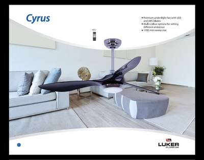 LUKER BLDC FEN WITH LED LIGHT
CYRUS 1300MM
PRICE -11180₹