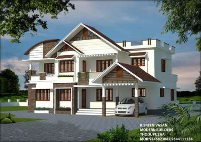 Modern Builders Thodupuzha 94468230 82 ( Sreenivasan. Civil Engineer)
