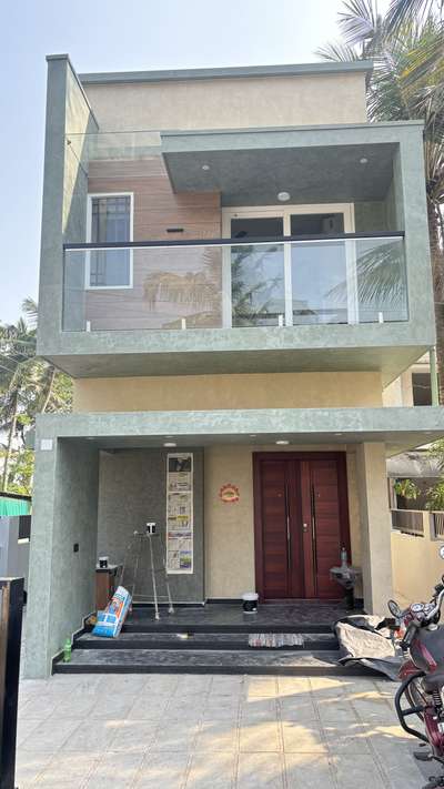 Exterior texture work