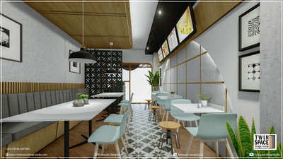 Aesthetic vibes only! Step into our world of comfort and style✨❤️

 #cafeinterior #coffeeshopdesign #interiordesignkerala #aestheticcafe #cafedecor #keralahomes #moderncafe #cozyvibes #interiorstyling #koloapp #cafestagram