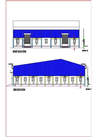 #front 2d elevation
# working drawings