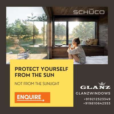 SUNLIGHT is as important as FOOD. Our premium glass doors and windows protect you from the sun but not from sunlight. Call us today. #Architect  #LivingRoomInspiration  #FoldingDoors  #SlidingWindows  #AluminiumWindows  #UpvcWindowsAndDoors