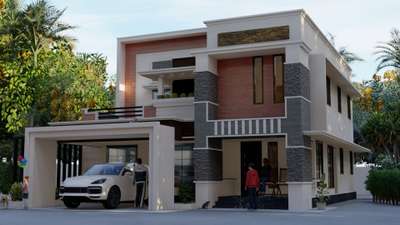 Proposed Two Storey villa @ Tanur