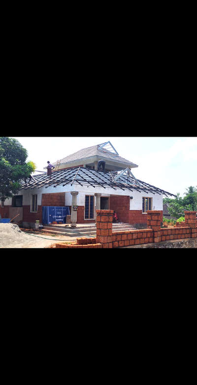 Roof work at Ramashery Palakkad kerala TamilNadu