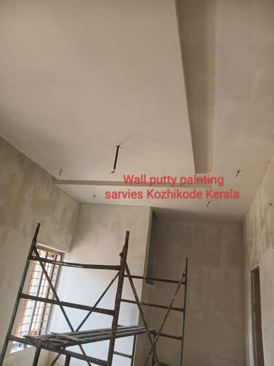 wall putty painting sarvies KOZHIKODE Kerala #calicut #paintar#wall putty