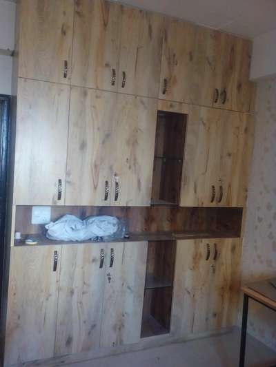 wooden wardrobe simple design