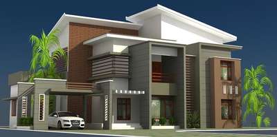 Client:Sreejith
 Location :payyanur
 Build up area:1950sqft #semi_contemporary_home_design