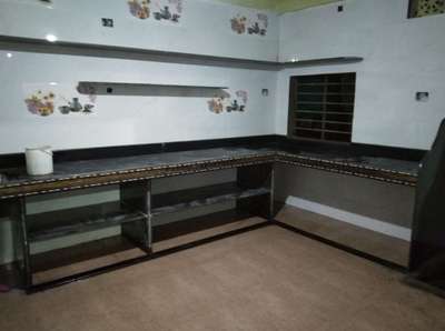 modular kitchen full granite design